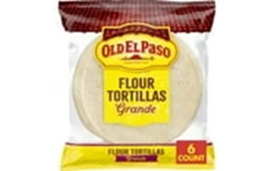 Old El Paso Restaurant Style Grande Flour Tortillas 6 Count Pack Of 4