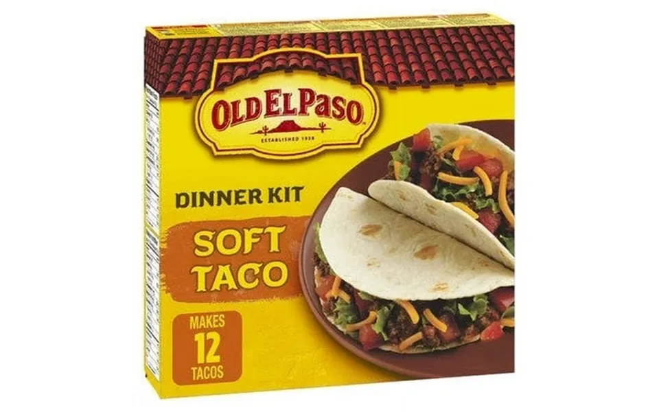 Old El Paso Soft Taco Dinner Kit 400g 14.1 Oz