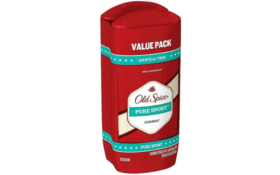 Old Spice High Endurance Deodorant Twin Pack Pure Sport 3 Oz 2 Ea Pack Of 3