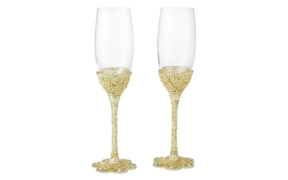 Olivia Riegel Set Of 2 Florence Flutes Os