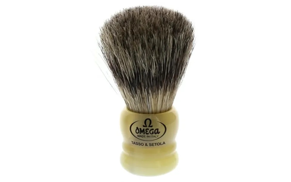 Omega 11047 Banded Boar Shaving Brush