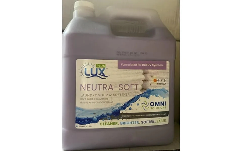 Omni Products Lux Plus Neutra-soft Laundry Sour And Softener Pack Of 2
