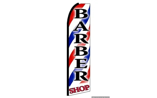 Onpoint Wares Barber Shop Now Open Welcome Walk In King Swooper Flag - Pack Of 3 Advertising Flag Business Flags 11 product image