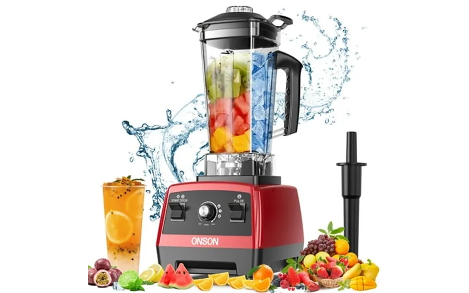 Onson Blender 1800w 70oz Professional High Speed Countertop Blender With Stainless Steel Blades Bpa Free Blender For Sha