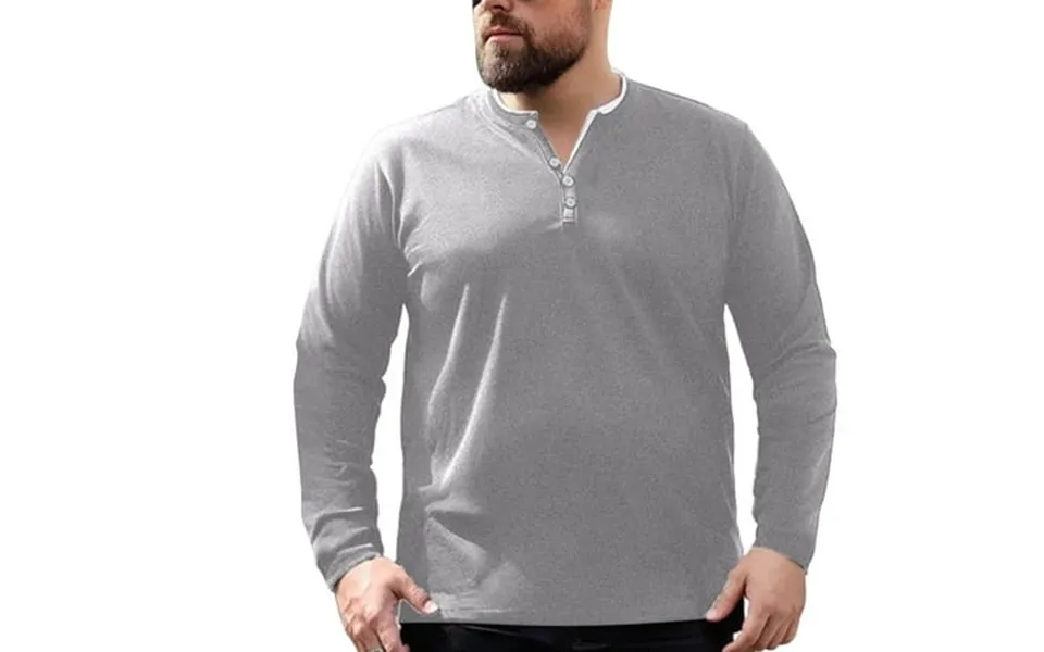 Onxitom Men S Oversized Long Sleeved Top Loose Plus Size Long Sleeved Top Long Sleeved Round Neck Top Shirt