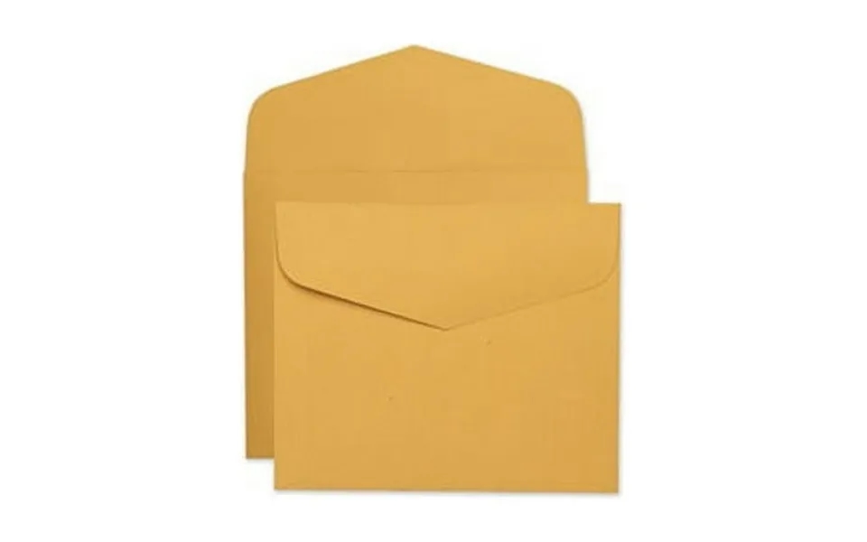 Open-side Booklet Envelope 13 1 2 Hub Flap Gummed Closure 10 X 12 Brown Kraft 100 Box