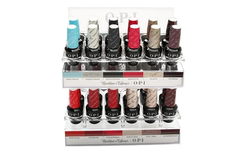 Opi Gelcolor Breakfast At Tiffany S Collection 24 Piece Display Hph23 - 24 Colors With Display
