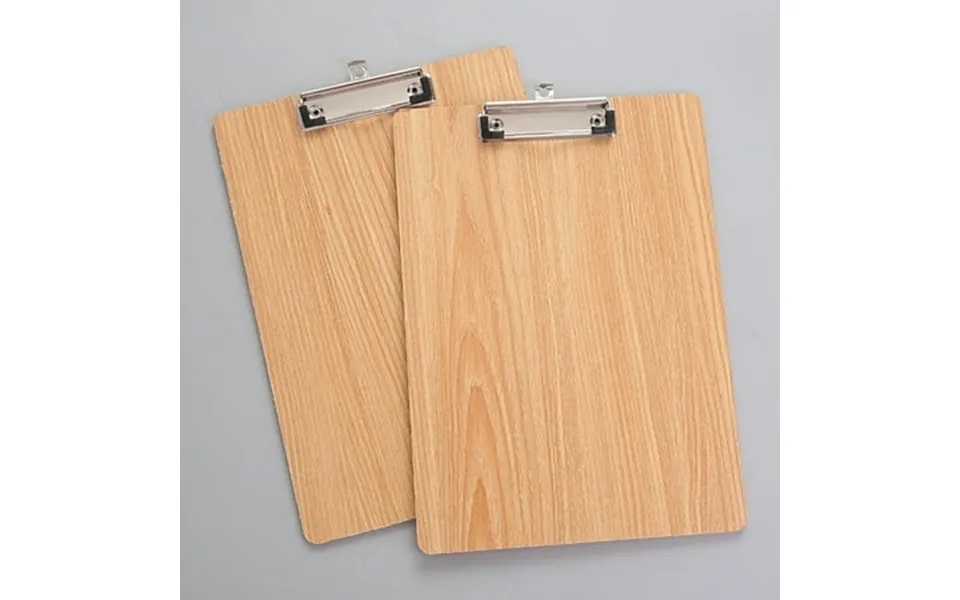 Opolski A4 Size Wooden Clipboard Clip Board Office School Stationery With Hanging Hole