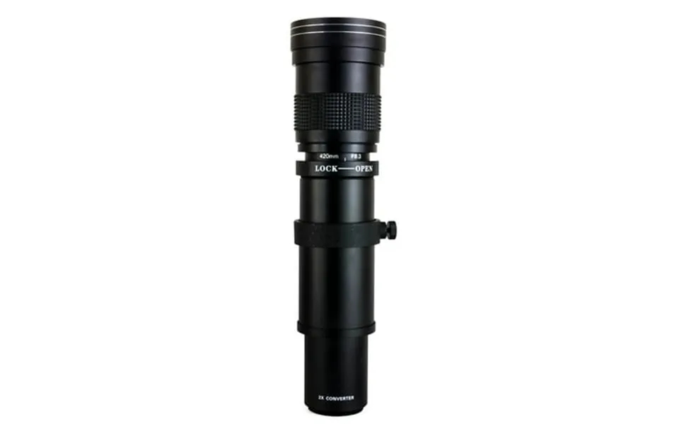 Opteka 420-1600mm F 8.3 Hd Telephoto Zoom Lens For Samsung Galaxy Nx Nx1 Nx3000 Nx2000 Nx500 Nx300 Nx210 Nx30 And Other