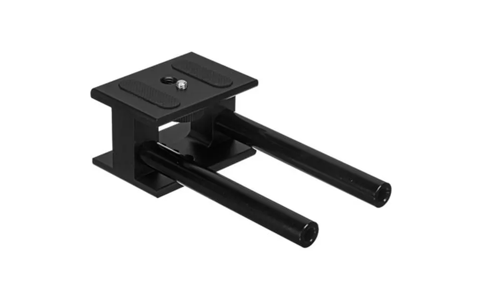 Opteka Cxs-25 Universal Aluminum 15mm Rail Rod Support System Heavy-duty High Riser Dslr Camera Mount For Follow Focus O