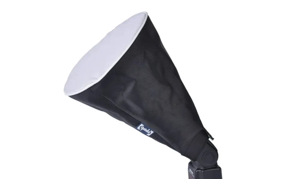 Opteka Sbc-35 Universal Collapsible Circular Cone Studio Softbox For External Camera Flashes 200mm Front Screen