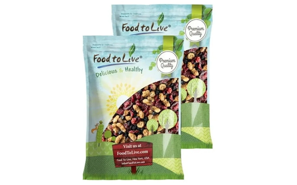 Organic Delicious Berries Mix 16 Pounds Non-gmo Kosher Raw Vegan By Food To Live