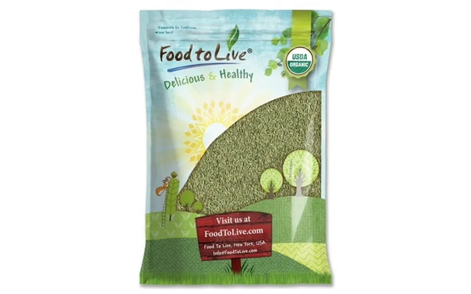 Organic Fennel Seeds 7 Pounds Non-gmo Kosher Raw Vegan By Food To Live