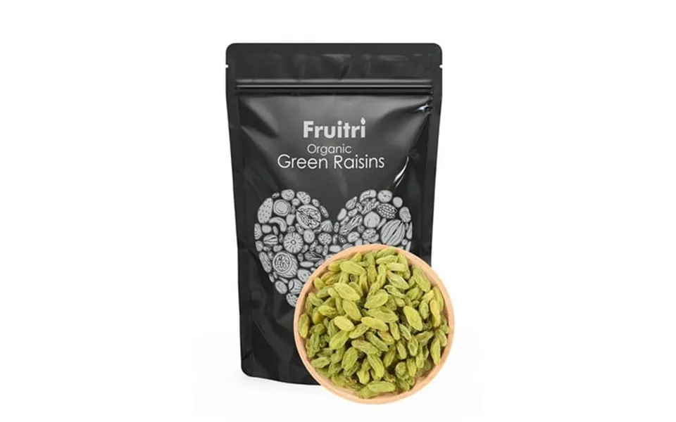 Organic Green Raisins By Fruitri 500gm Great Source Of Calcium Iron Dry Fruits Kishmish Boost Immunity 17