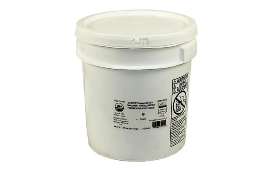 Organic Valley Whole Plain Pasturized Egg 30 Pound Pail -- 1 Each