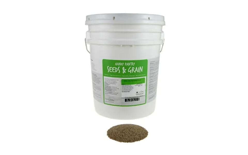 Organic White Chia Seeds- 35 Lbs- Sprouting Seeds For Growing Sprouts Chia Pet Refills Food Storage Sprout Salad