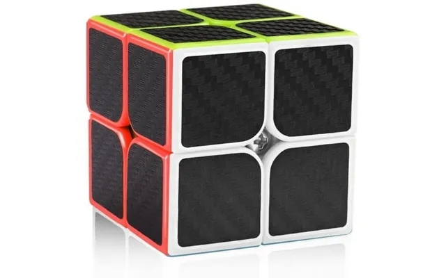Original Speed Cube 2x2x2 Fast Magic Cube For Kids Smooth Carbon Fiber Cubes Puzzle Toys product image