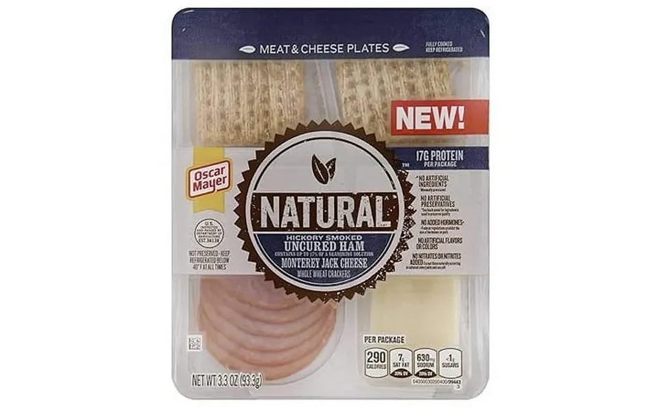 Oscar Mayer Single Serve Ham Convenience Meal 3.3 Ounce -- 7 Per Case
