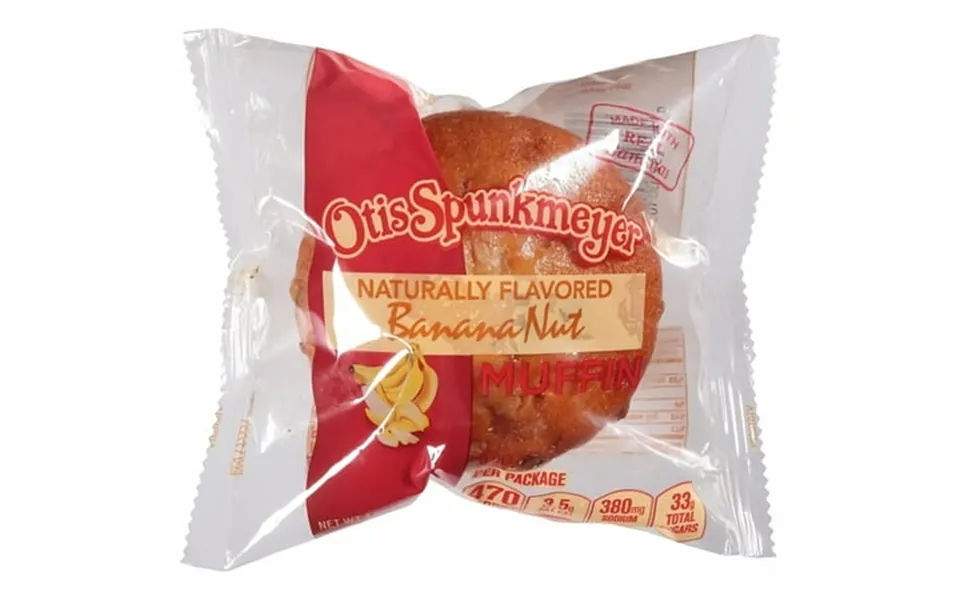 Otis Spunkmeyer Banana Nut Moist Muffin 4 Oz 3 Count Shelf Stable