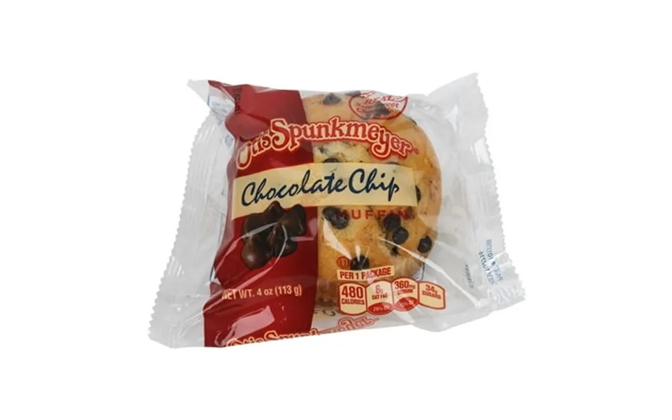 Otis Spunkmeyer Chocolate Chip Muffins Individually Wrapped 4 Ounce 24 Count Case