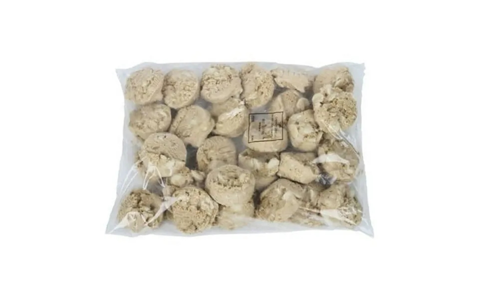 Otis Spunkmeyer White Chocolate Macadamia Gourmet Cookie Dough 5 Pound Bag -- 4 Per Case