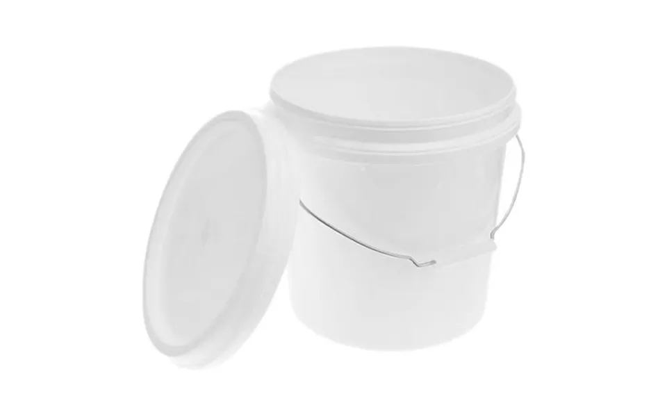 Ounona Plastic Storage Bucket With Lid For Home And Industrial 14l