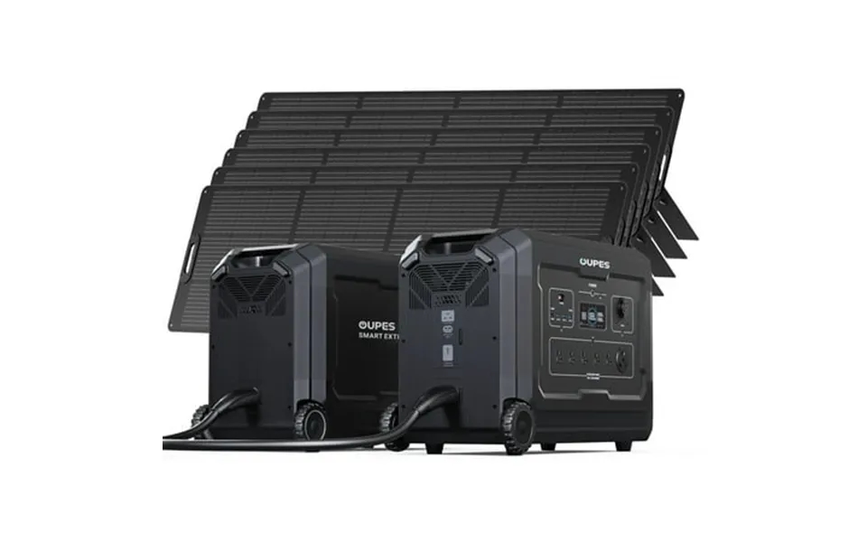 Oupes Mega 5 Power Station 4000w 5040wh 6x240w Solar Panel B5 Battery 10