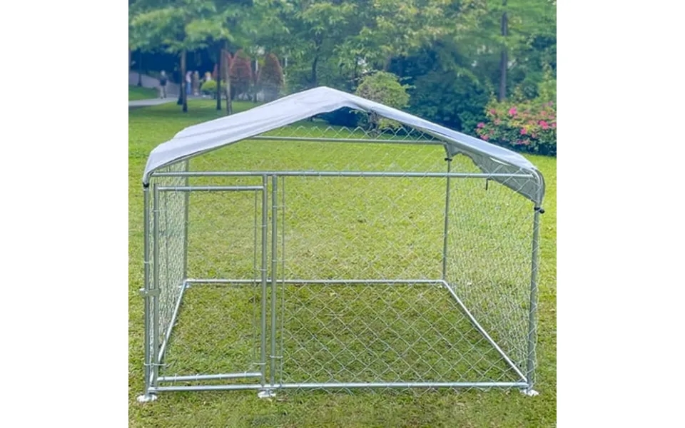 Outdoor Dog Kennel Dog Pen Pet Crate Kennel Playpen House With Roof 6