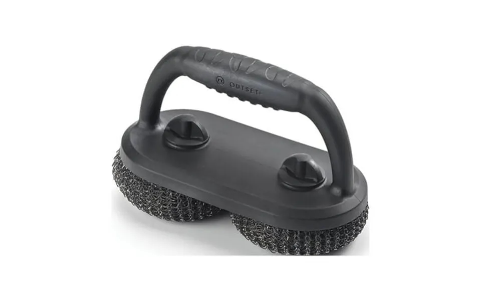 Outset Mesh Scrubber Grill Brush Stainless Steel Mesh Pads