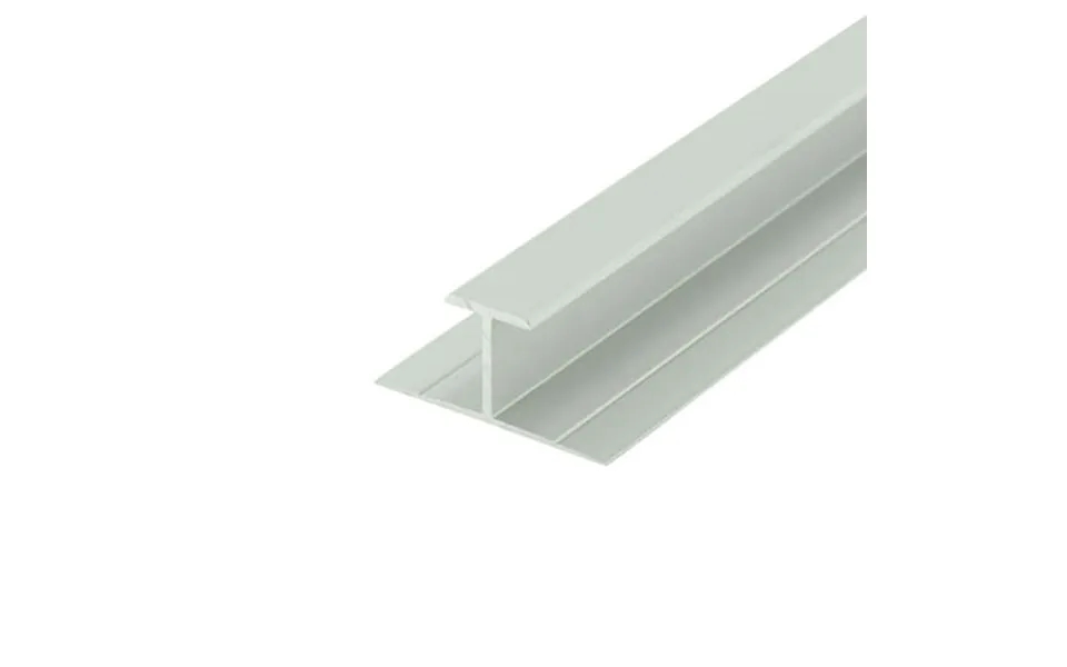 Outwater Aluminum H Channel Fits Material 1 2 Inch Thick Clear Anodized Satin Finish Aluminum Divider Moulding 72 Inch L