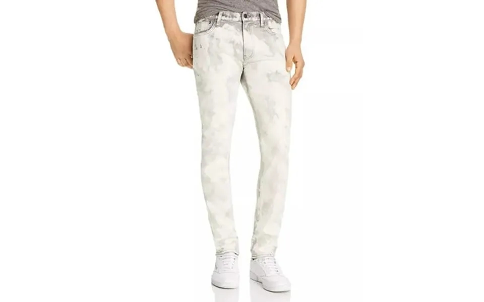 Ovadia Skinny Fit Paint Splatter Jeans Men Size 32