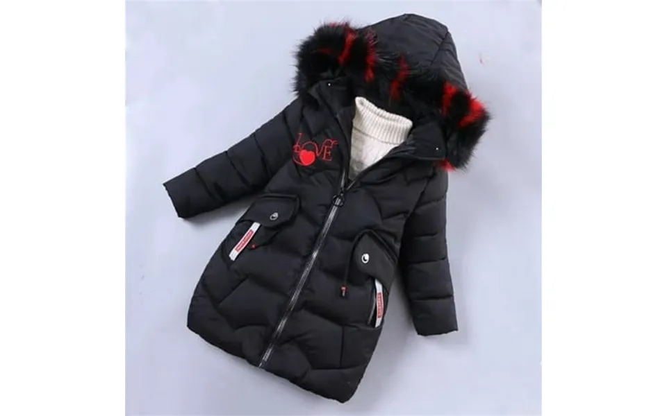 Ovbmpzd Black Toddler Jackets Boys Cotton Puffer Hooded Winter Full Zipper Parka Toddler Girl Coats And Jackets 8 Years