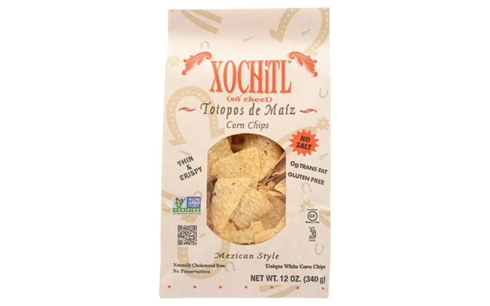 Pack Of 10 Xochitl Mexican Style Corn Chips 12 Oz