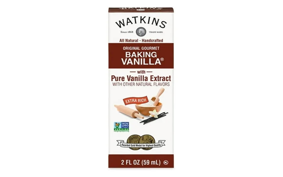 Pack Of 12 Watkins All Natural Original Baking Vanilla 2 Oz