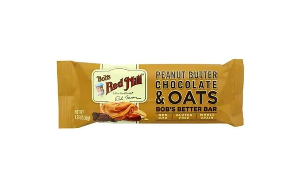 Pack Of 2 - Bob S Red Mill Peanut Butter Chocolate & Oats Bar 1