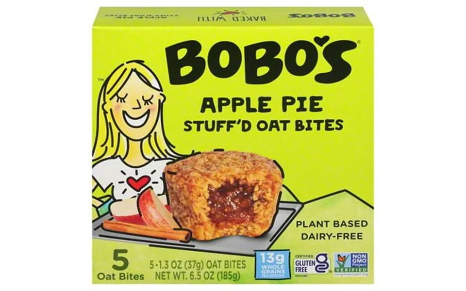 Pack Of 2 - Bobo S Apple Pie Stuff D Oat Bites 5 Ct