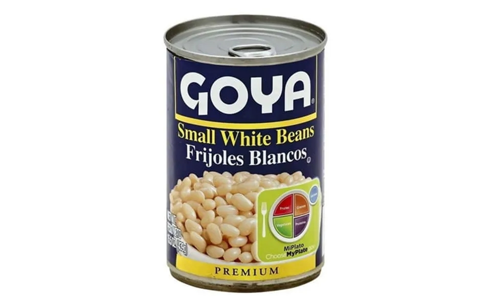 Pack Of 2 - Goya Foods Small White Beans 15.5 Ounce Pack Of 24