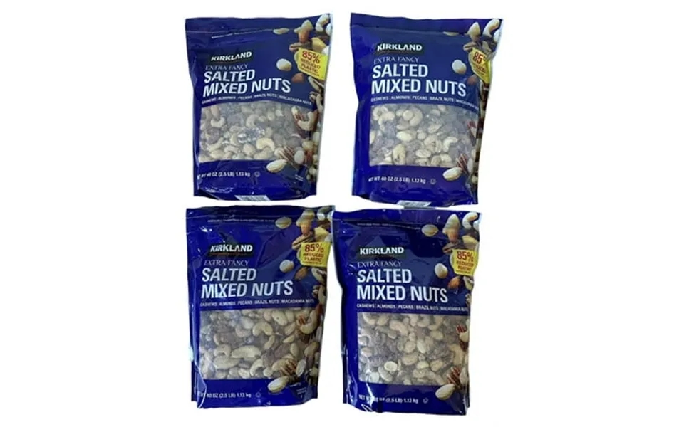 Pack Of 2 - Kirkland Signature Extra Fancy Salted Mixed Nuts 2
