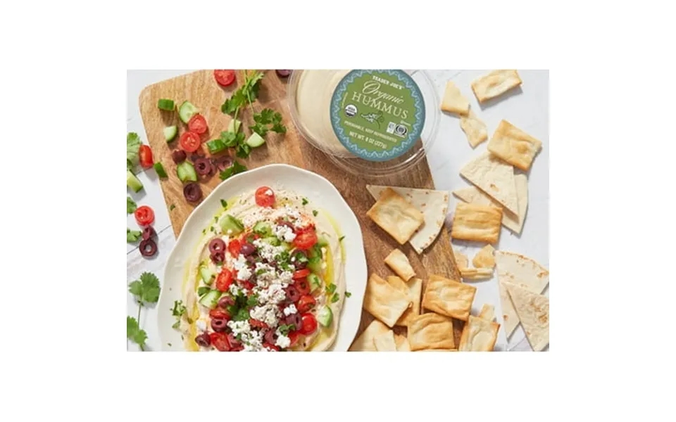 Pack Of 2 - Tjs Organic Hummus 8 Oz