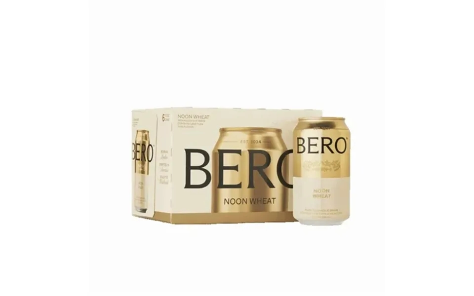 Pack Of 4 Bero Brewing Non-alcoholic Wheat Beer 6-pack 72 Oz