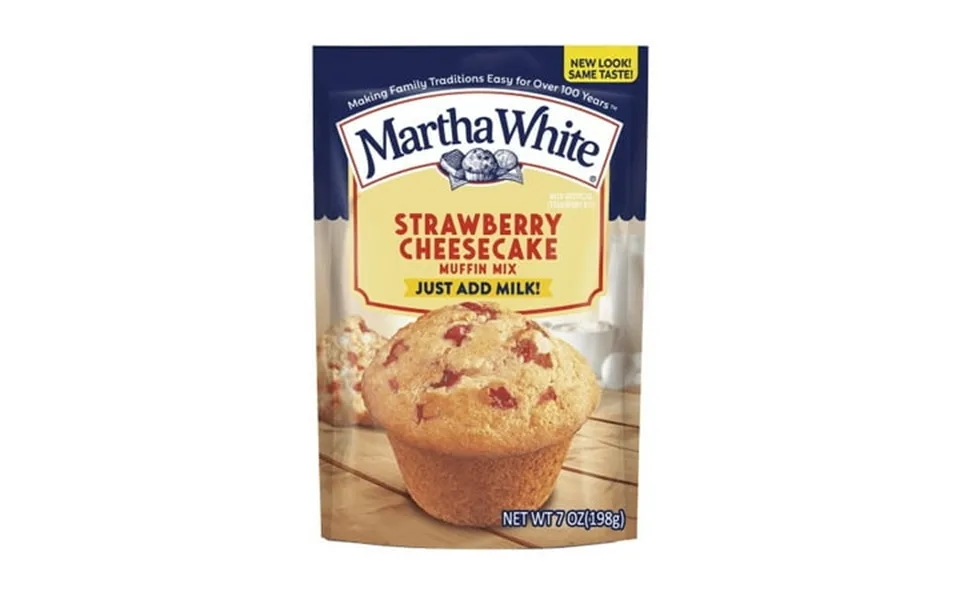 Pack Of 4 Martha White Strawberry Cheesecake Muffin 7 Oz