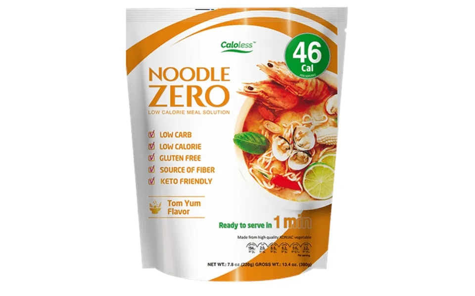 Pack Of 6 Caloless Tom Yum Flavor Low Calorie Konjac Noodle 13