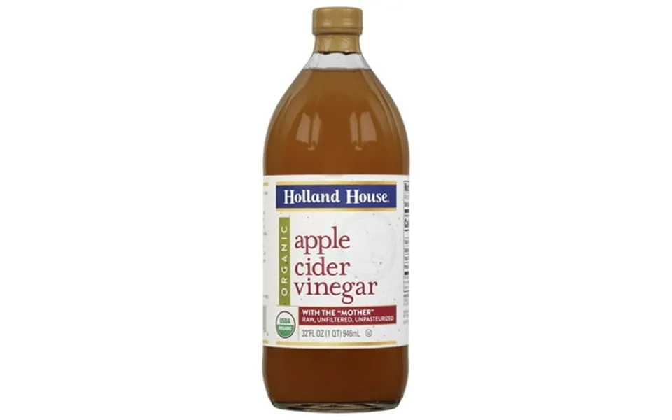 Pack Of 6 Holland House Organic Apple Cider Vinegar 32 Oz