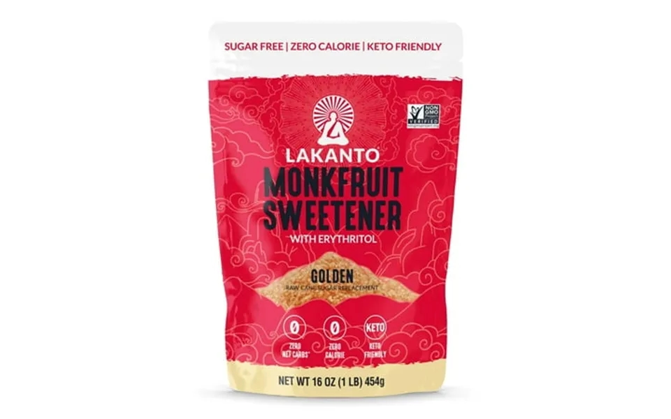 Pack Of 8 Lakanto Golden Monkfruit Sweetener 16 Oz