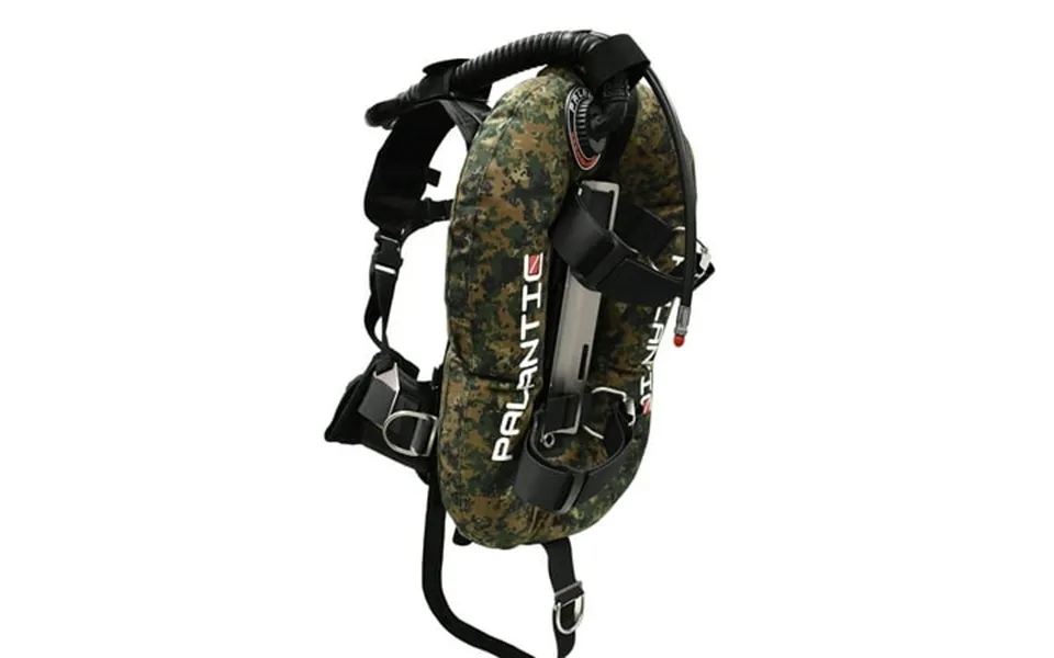 Palantic Donut Wing Single Tank Harness System 22lbs Green Camo