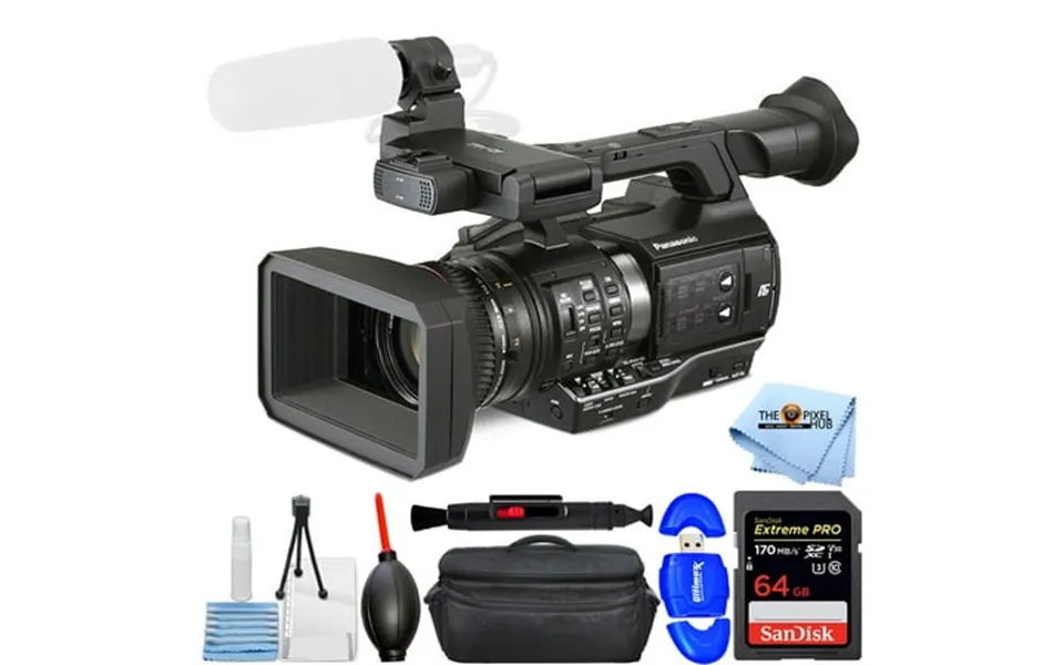 Panasonic Aj-px270 Microp2 Handheld Avc-ultra Hd Camcorder - 64gb Bundle
