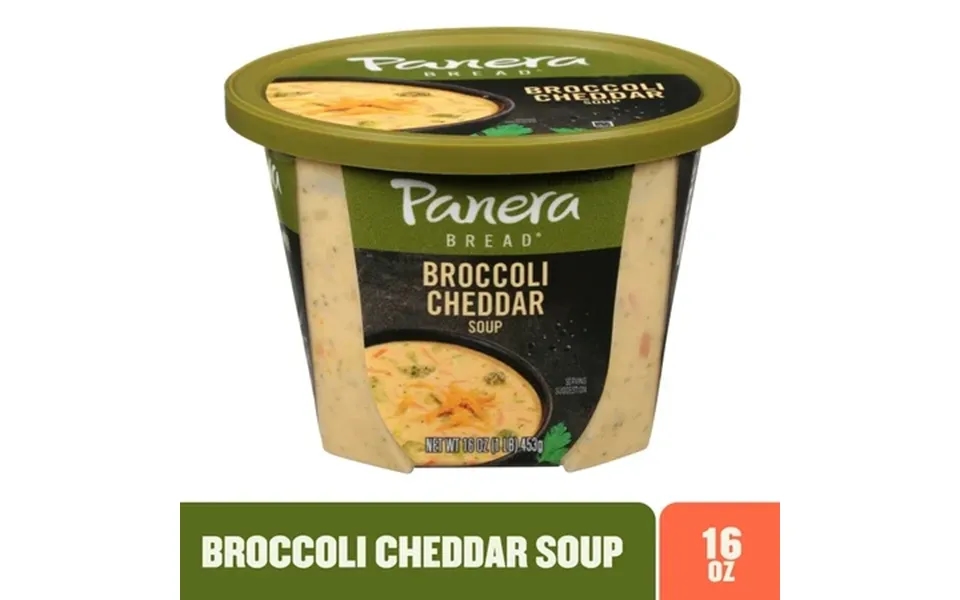 Panera Bread Ready-to-heat Broccoli Cheddar Soup 16 Oz Soup Cup Refrigerated
