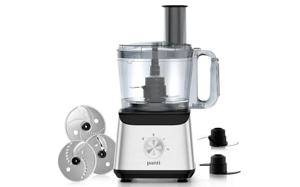 Panti Food Processor & Vegetable Chopper For Slicing Shredding Mincing Puree Mixing And Doughing 12 Cups Easy Clean Bowl