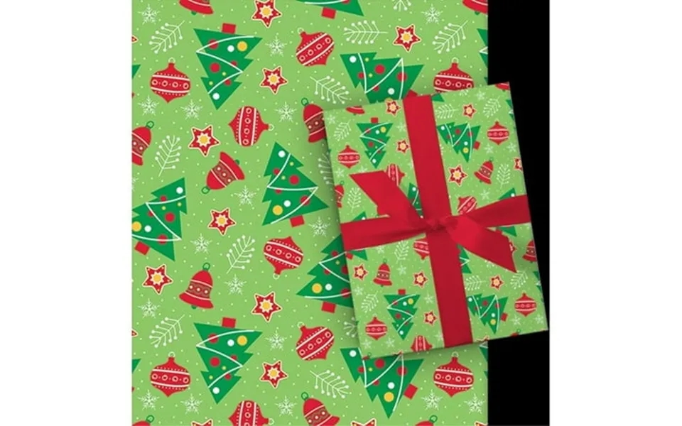 Paper Images Assorted Foil Plaid Gift Wrap