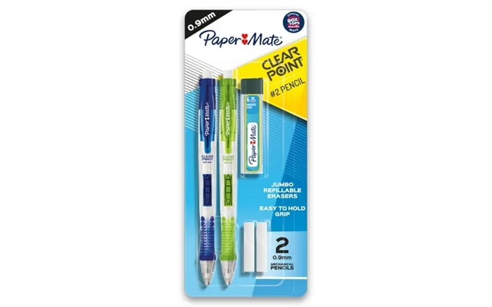 Paper Mate Clearpoint Mechanical Pencils Starter Kit Hb 2 Lead 0